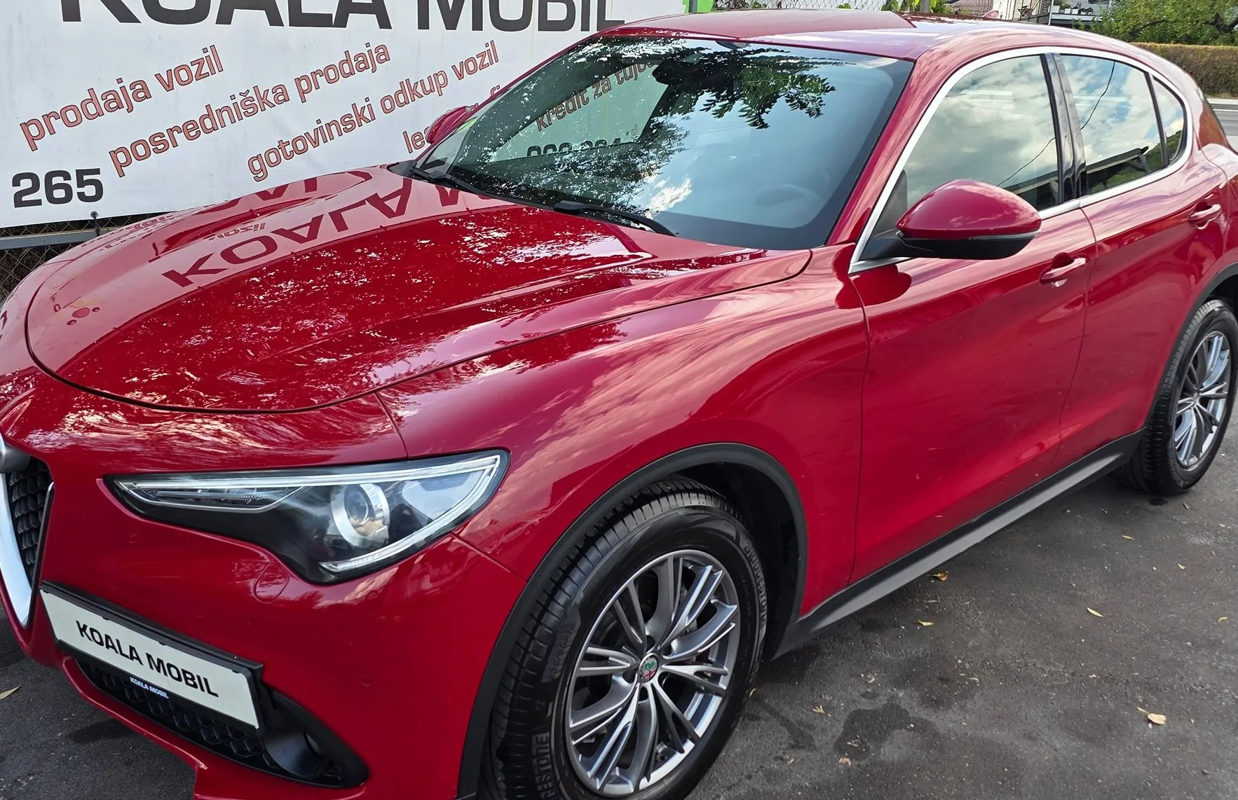 Zunanja slika - Alfa Romeo Stelvio - 2.2 DIESEL 180 AVT. LED-ALU PALTIŠČA-NAVI - 8