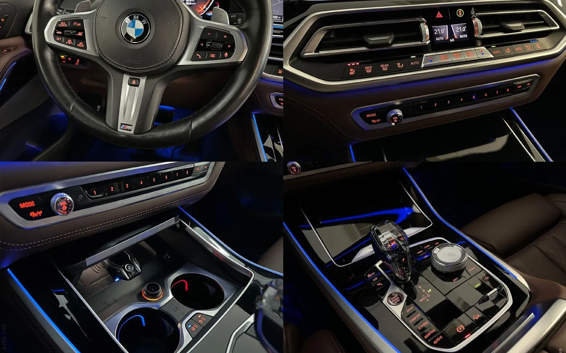 Notranja slika - BMW serija X5: - xD40d|M|Laser|Zračno|ACC|360K|Masaža|Crystal|Hlaj| - 11