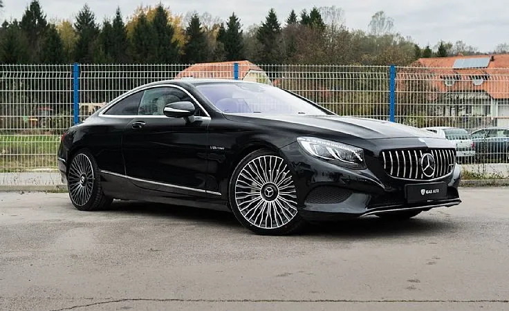 Zunanja slika - Mercedes-Benz S-Razred - 500 Coupe 4MATIC 360 LED Asist 22col Burmester - 3