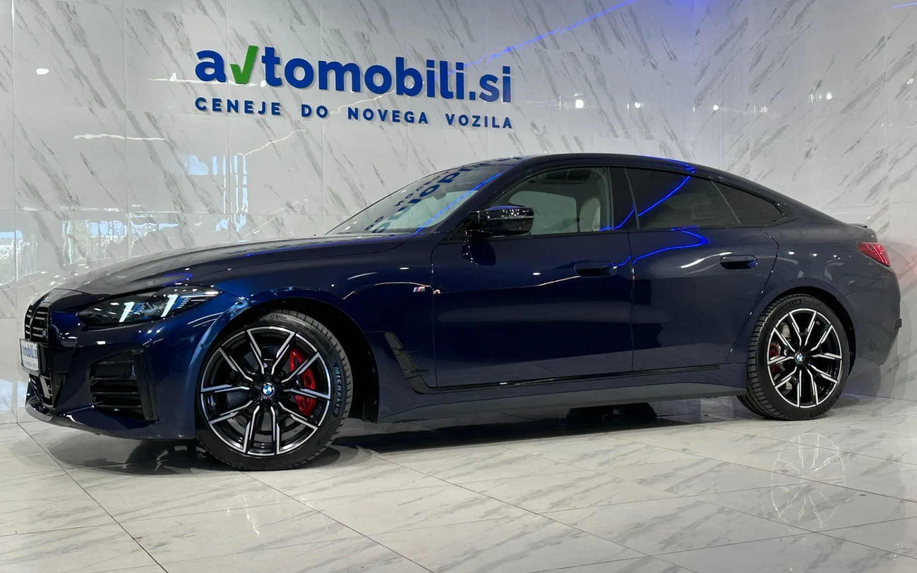 Zunanja slika - BMW serija 4 Gran Coupe: - M440i xDrive |ACC|360K|HUD|Memory|HarmanK|R19| - 2
