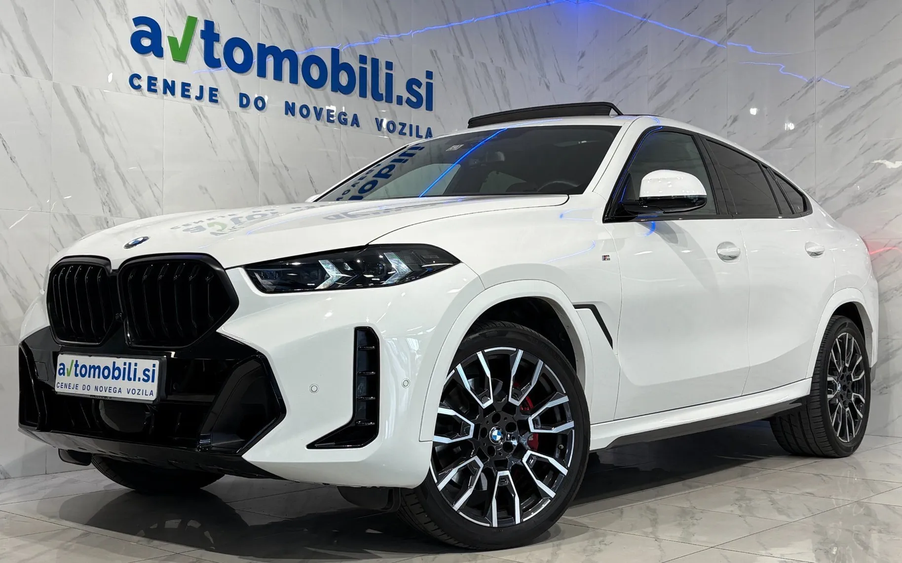 Zunanja slika - BMW serija X6: - 30d|xDrive|M|ACC|SkyL|Hlajenje|HUD|360K|Harman... - 1