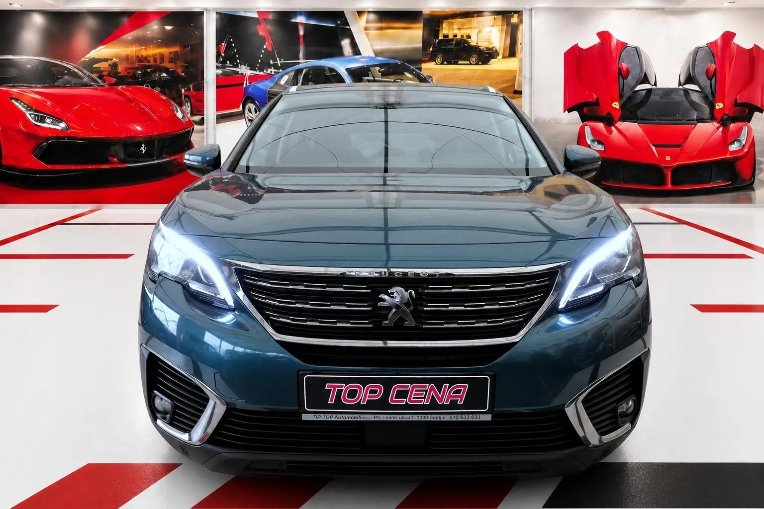Zunanja slika - Peugeot 5008 - 1.2 PURETECH LED ALU NAVI 7SEDEŽEV 2XPDC 1.LASTN.. - 2