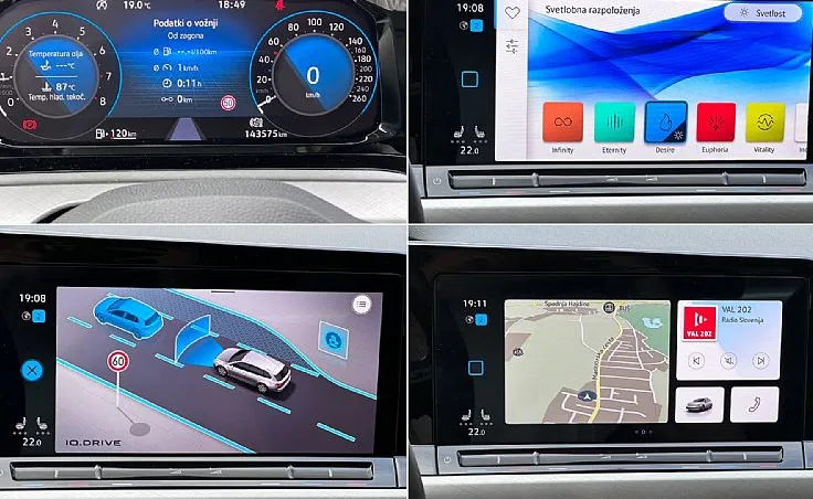 Zunanja slika - Volkswagen Golf - Variant 1.5 TSI °KAMERA°BELA PERLA°GRETJE VOLANA° - 11