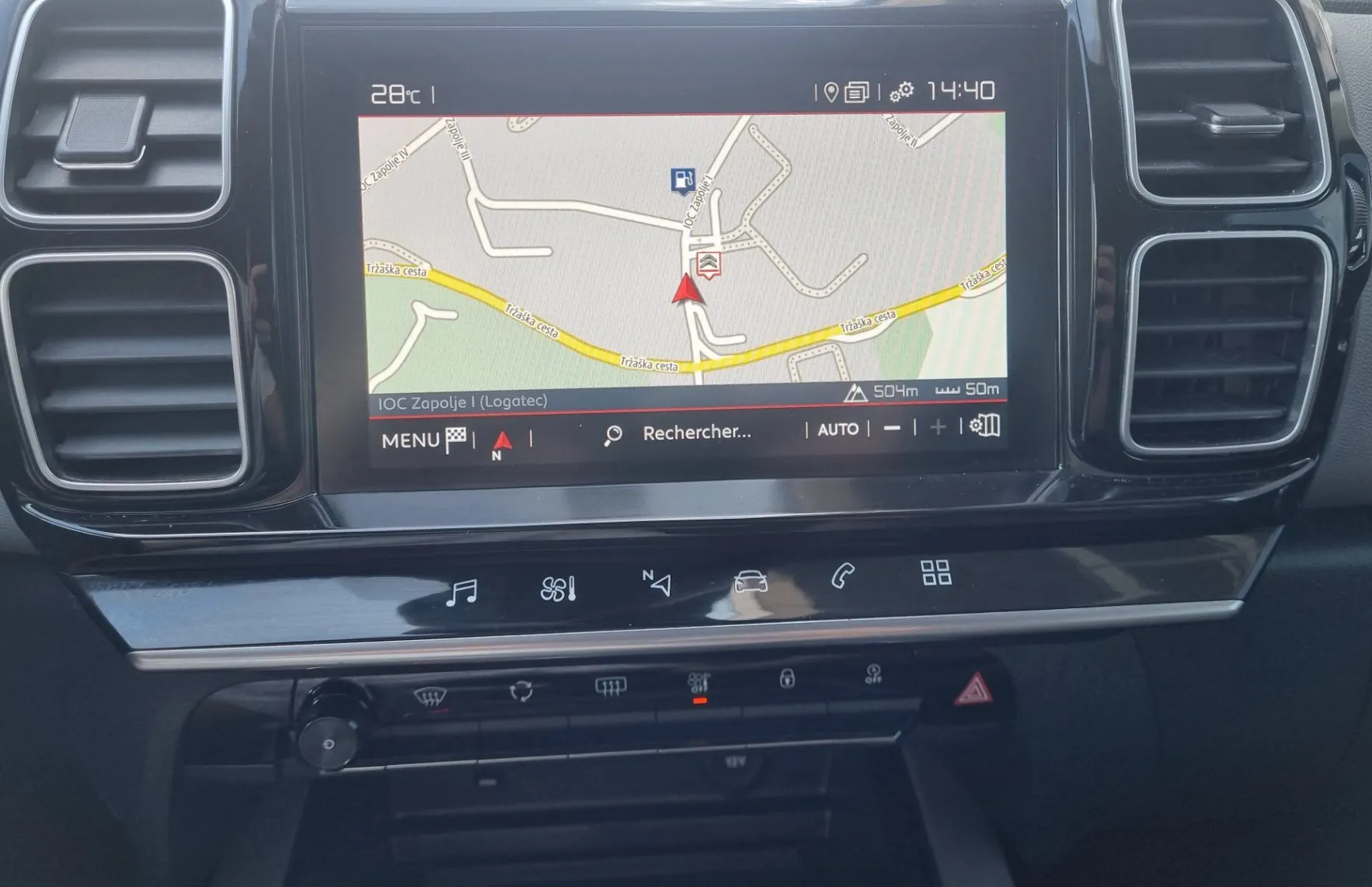 Zunanja slika - Citroën C5 - Aircross 1.2 PT Feel - VLEČNA KLJUKA - POTRJENA SERVISNA - 6