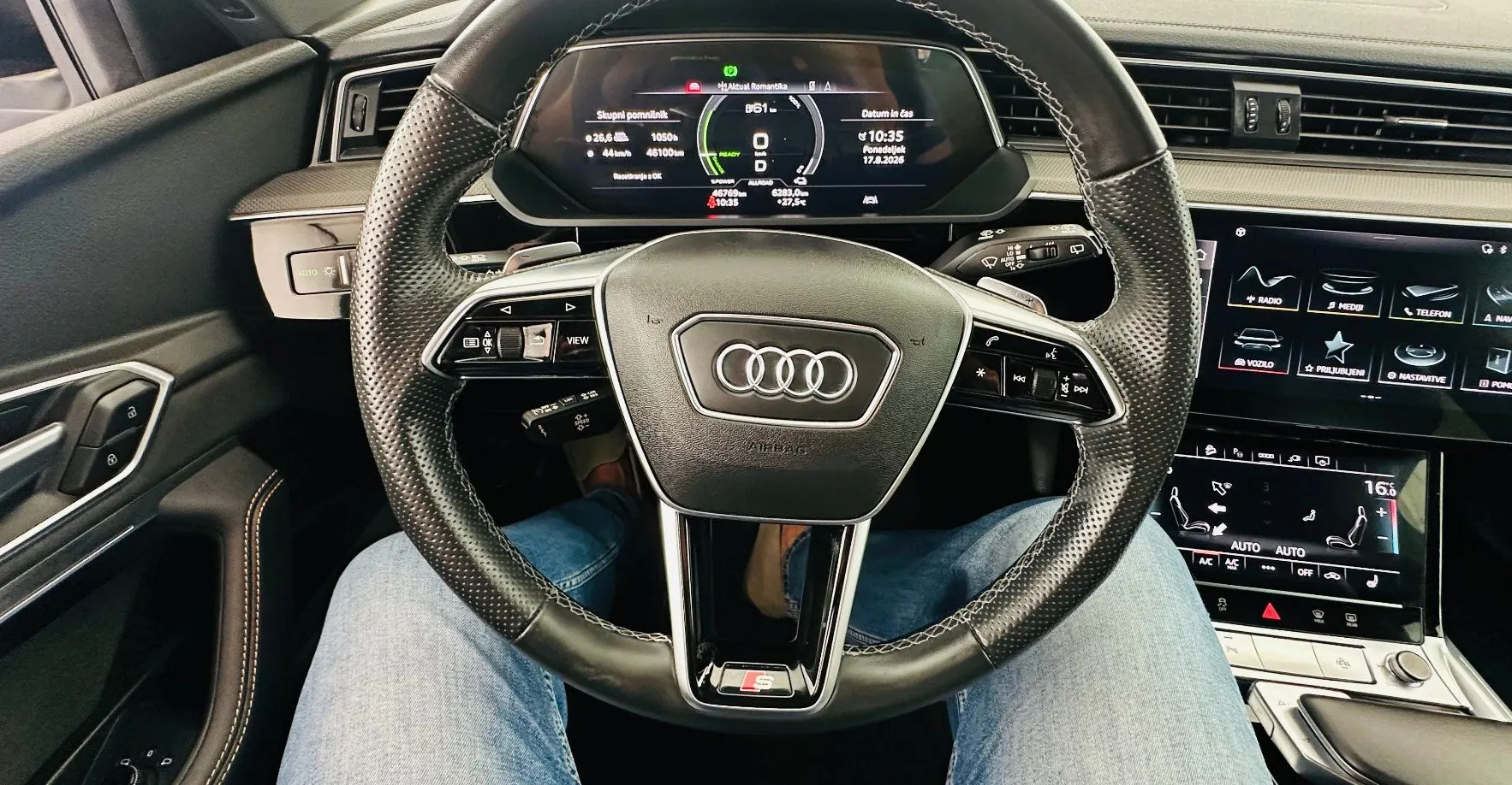 Zunanja slika - Audi e-tron - Audi  50 quattro S line.NEMŠKI+4ALU.USNJE - 9
