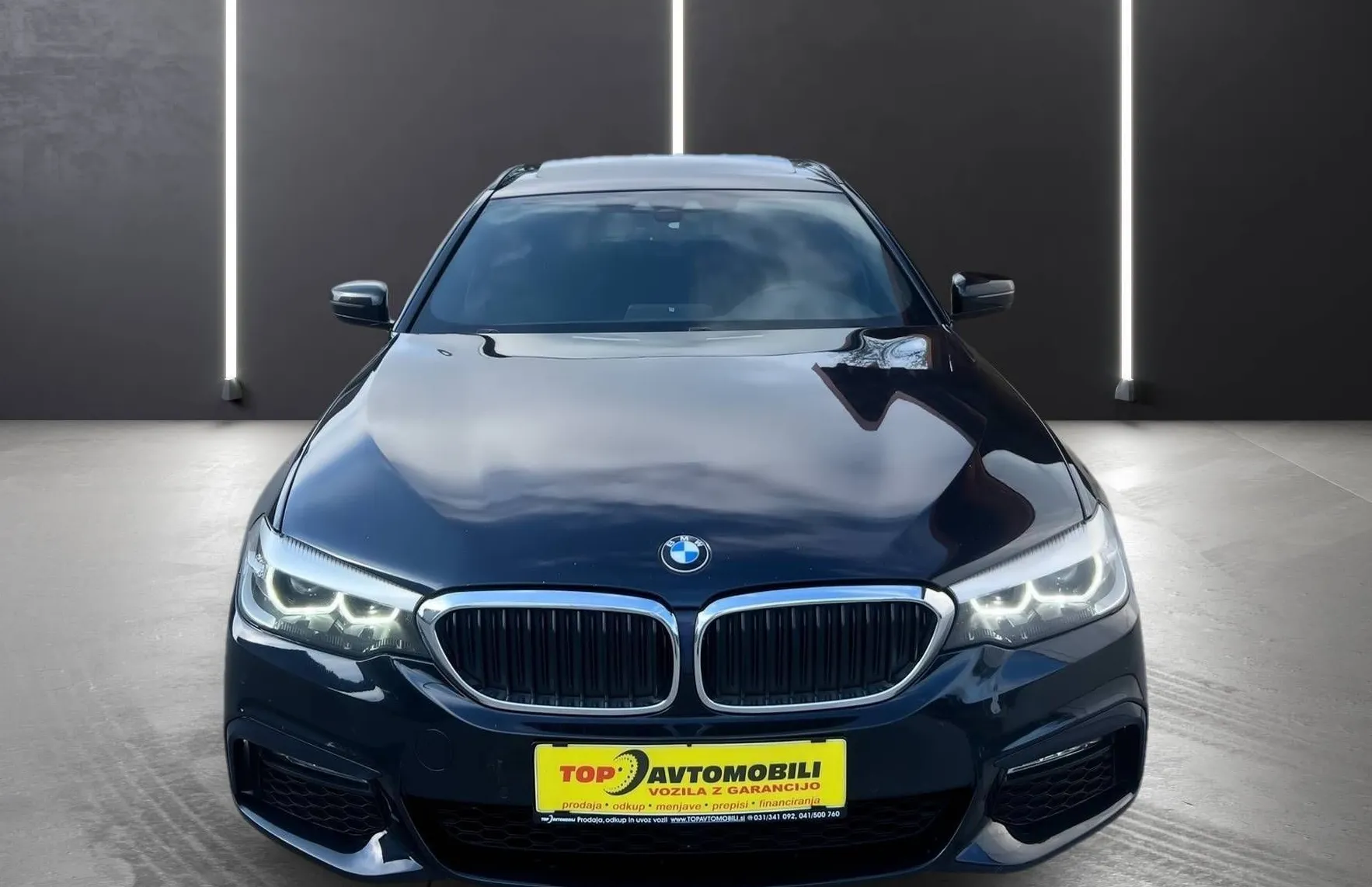 Zunanja slika - BMW Serija 5 - Touring: 520d M-PAKET FUL LED NAVI TEMP PANO PDC KLJUKA - 8