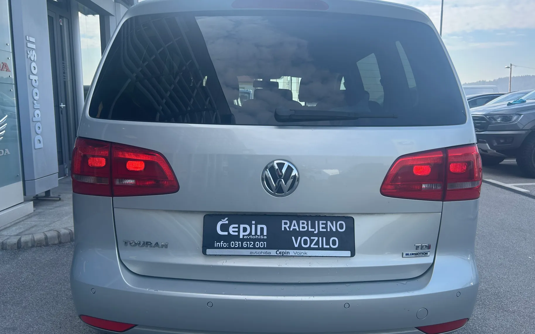 Zunanja slika - Volkswagen Touran - | 1.6 TDI | BlueMotion | DSG | HIGHLINE | TOP | - 6