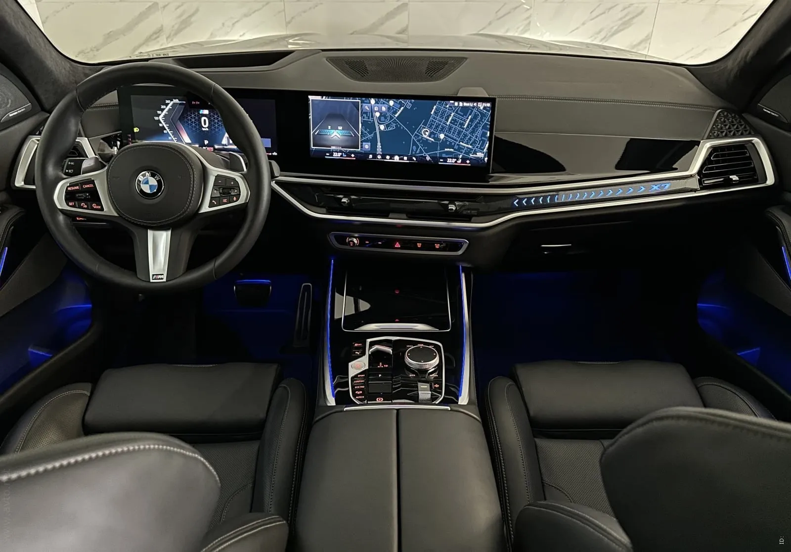 Notranja slika - BMW serija X7: - xD40d|M-Pro|SoftC|Pano|Zračno|HUD|ACC|Kljuka|360.. - 10