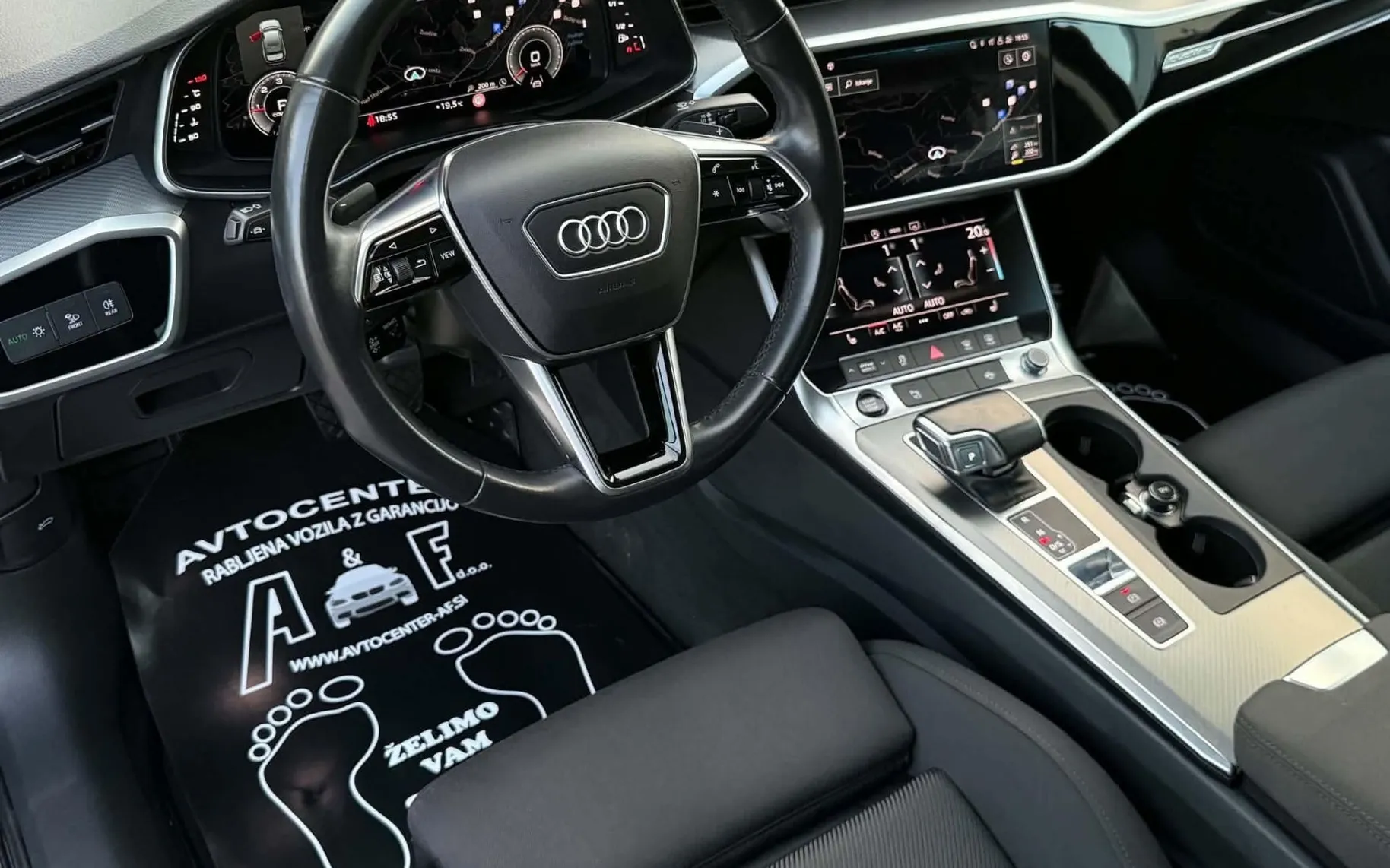 Notranja slika - Audi A6 - 40 TDI-Q-4X4-S LINE-75.000km-PANORAMA-VIRTUAL-ACC- - 9