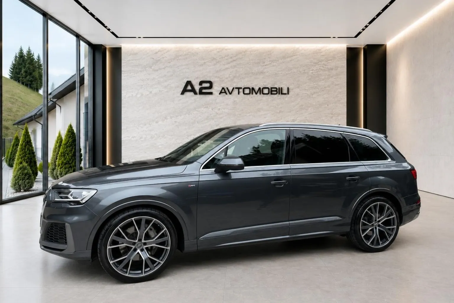 Notranja slika - Audi Q7 - quattro  TDI S line -ACC-KAMERA-ZRAČNO-ALU22- - 7