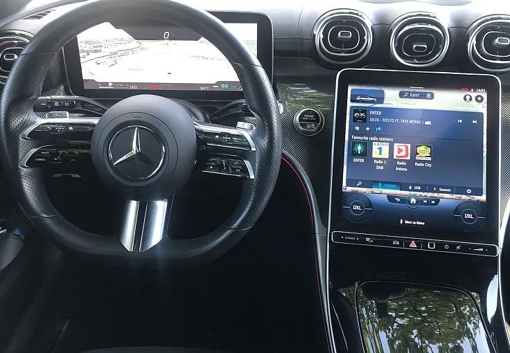 Zunanja slika - Mercedes-Benz C-Razred - 220d 200ks AMG-LINE °VIRTUAL° °HIGH-LED° - 6