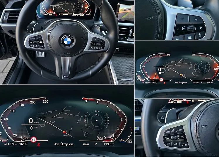 Zunanja slika - BMW Serija 4 - Gran Coupe: 420i M Sport LED•PANOR•ACC•GRETJE•HARMAN•KEY - 9