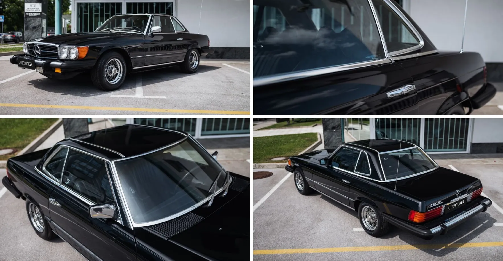 Zunanja slika - Mercedes-Benz SL-Razred - SL 450 4.5 V8 AUT. ALL BLACK mehka in trda streha - 11
