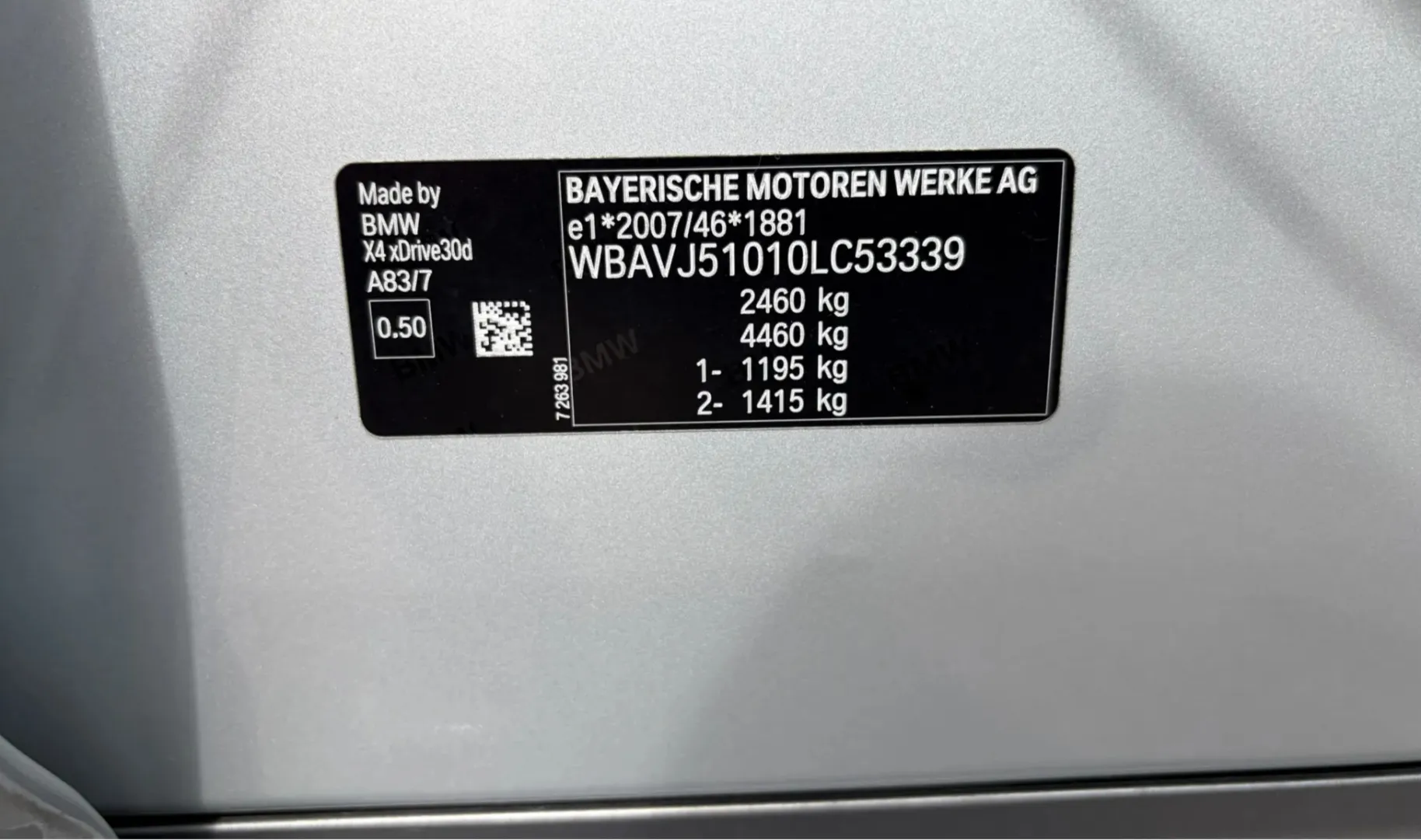 Zunanja slika - BMW X4 - serija :  xDrive30d M Sport X Avt. LED-KLJUKA-HUD - 22
