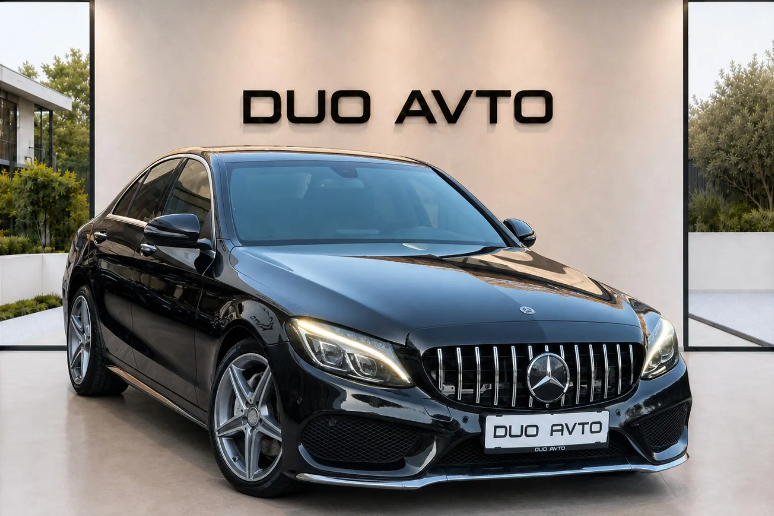 Zunanja slika - Mercedes-Benz C-Razred - 200D-AMG LINE-AVT.-USNJE-KAMERA-18COL-BURMESTER - 1
