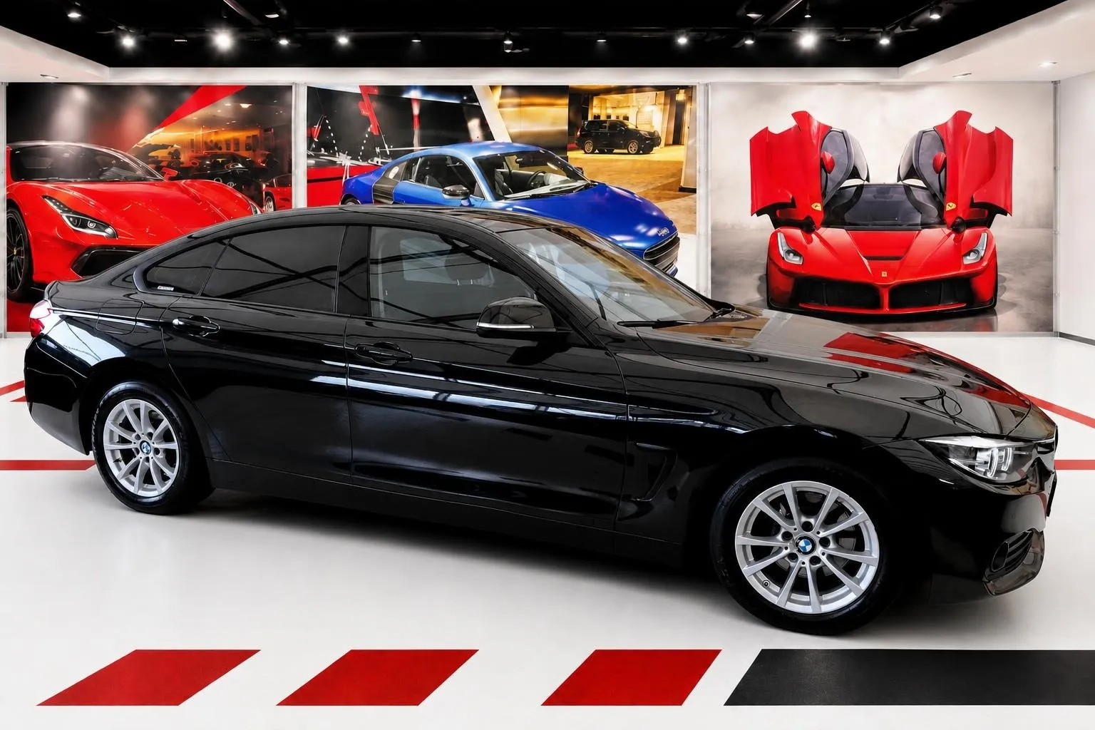 Zunanja slika - BMW serija 4 Gran Coupe: - 418 D FULL LED NAVI 2XPDC ALU VRHUNSKI-1-LASTNIK.. - 3