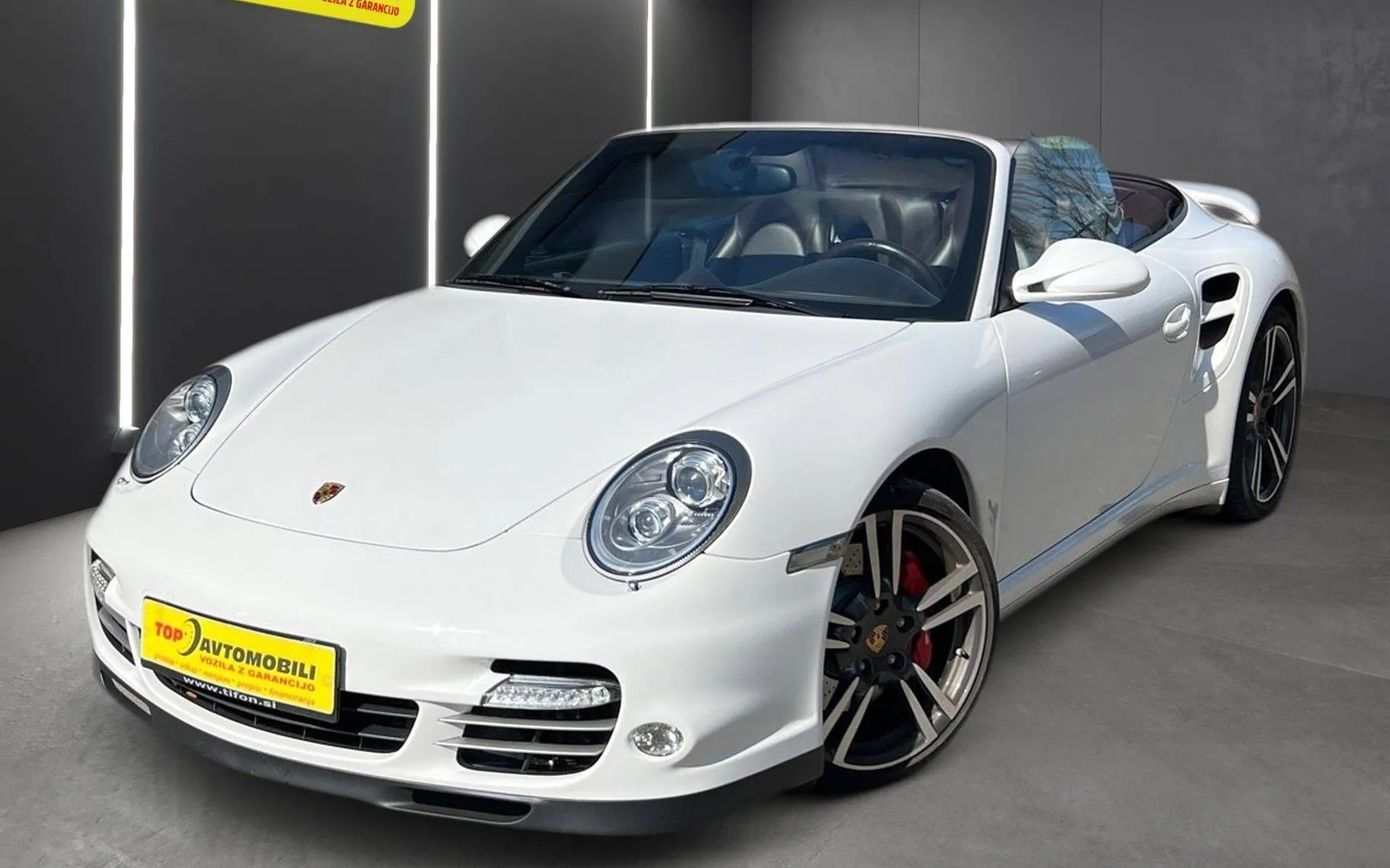 Zunanja slika - Porsche 911 Cabriolet - Turbo S XENON NAVI PDC GRETJE HLAJENJE TEM TOP - 2