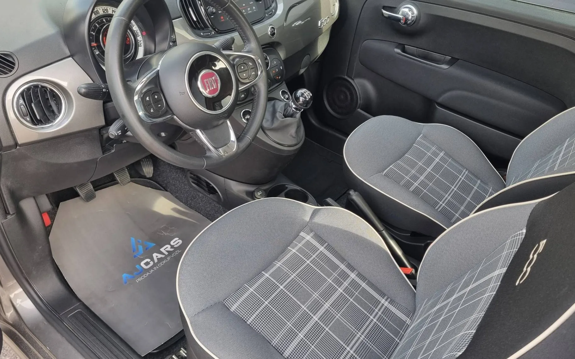 Zunanja slika - Fiat 500 - 1.2 Lounge-Panorama-2xLED-PDC-Tempmat-Touchscreen - 8
