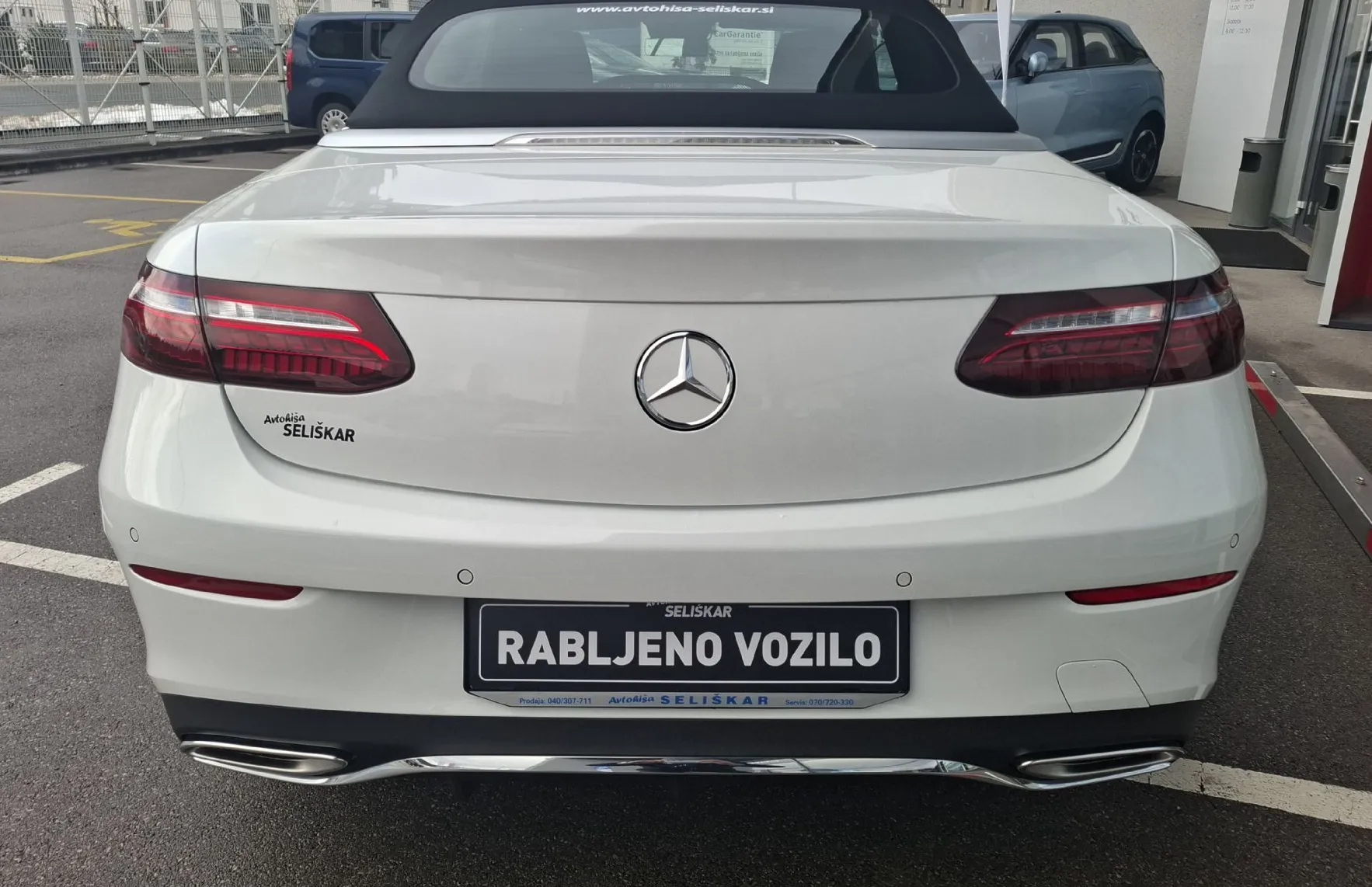 Zunanja slika - Mercedes-Benz E-Razred - E200 AMG LINE AVTOMATIK-BURMESTER HI-FI-KOT NOV - 6