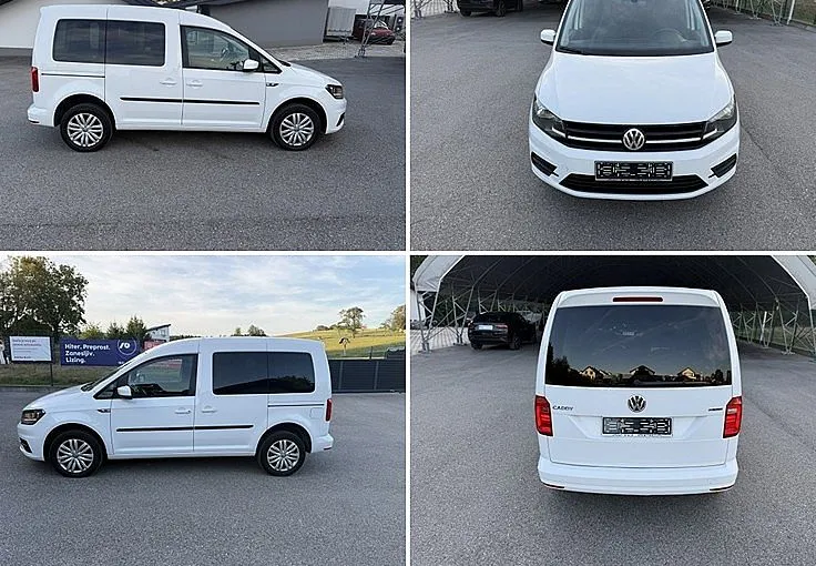 Zunanja slika - Volkswagen Caddy - 4motion 2.0 TDI Comfortline-NA OBROKE BREZ POLOGA - 9