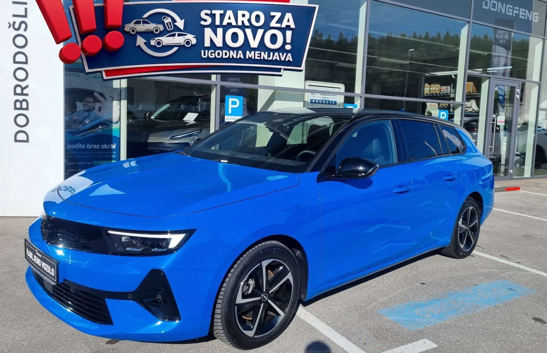 Zunanja slika - Opel Astra - 1.2 Turbo GS Avtomatik - KOT NOV - SAMO 20.790km - 1