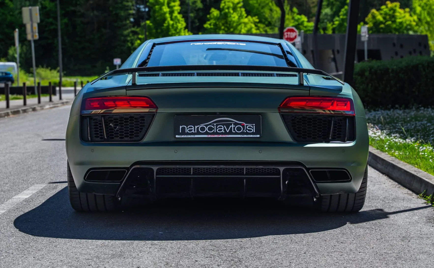 Zunanja slika - Audi R8 - V10+ - Keramika - Bang Olufsen - Karbon - Laser - 7