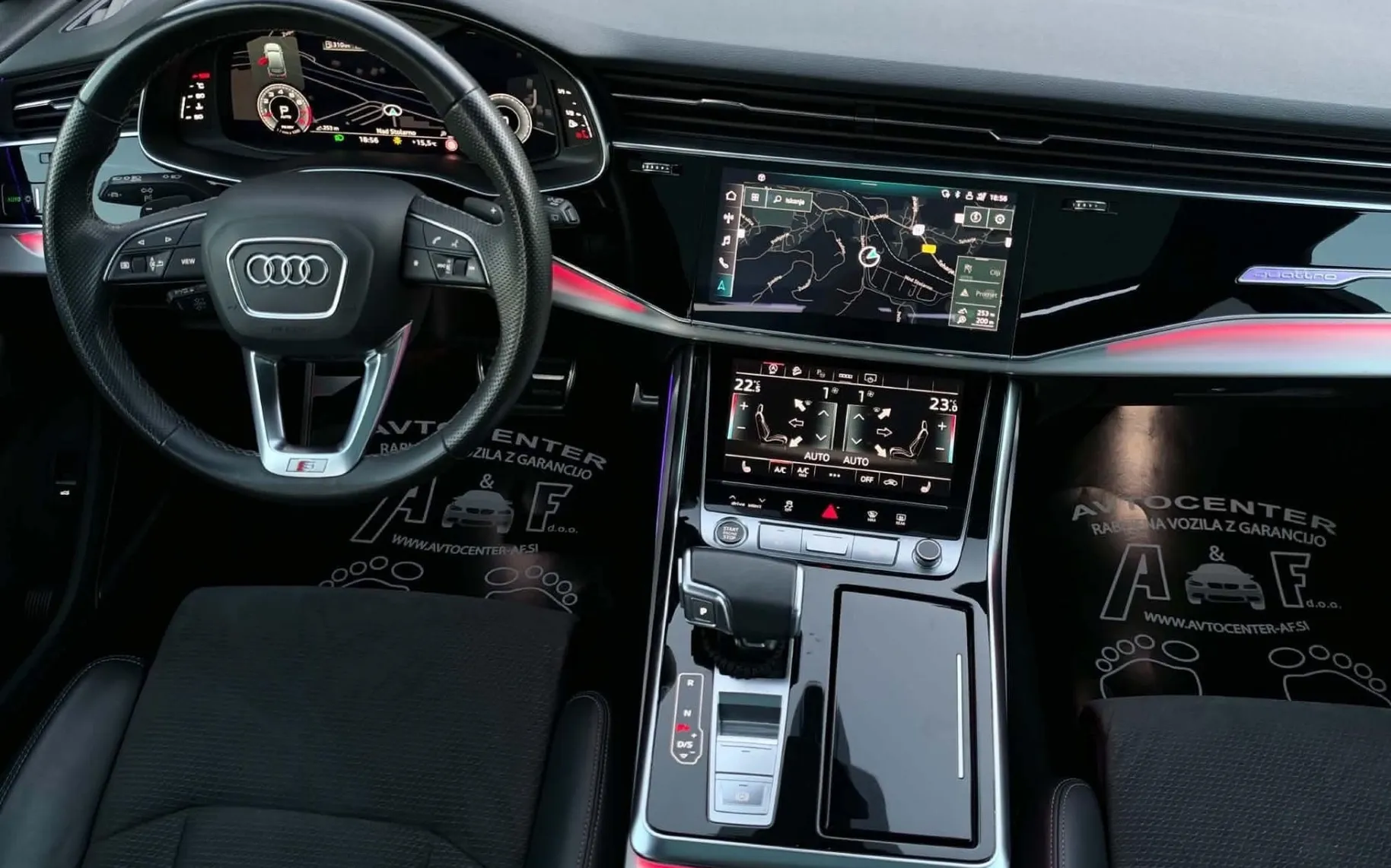 Notranja slika - Audi Q7 - 55 TFSI-4X4-Q-S LOOK-PANORAMA-LIZING ZA TUJCE- - 10