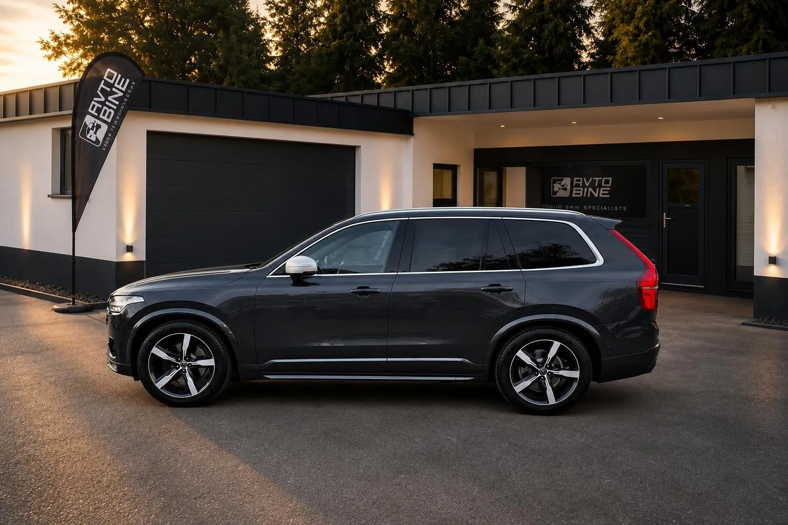 Zunanja slika - Volvo XC90 - D5 AWD R-DESIGN•ZRAČNO•KLJUKA•LED•VIRTUAL•NAVI•360 - 5