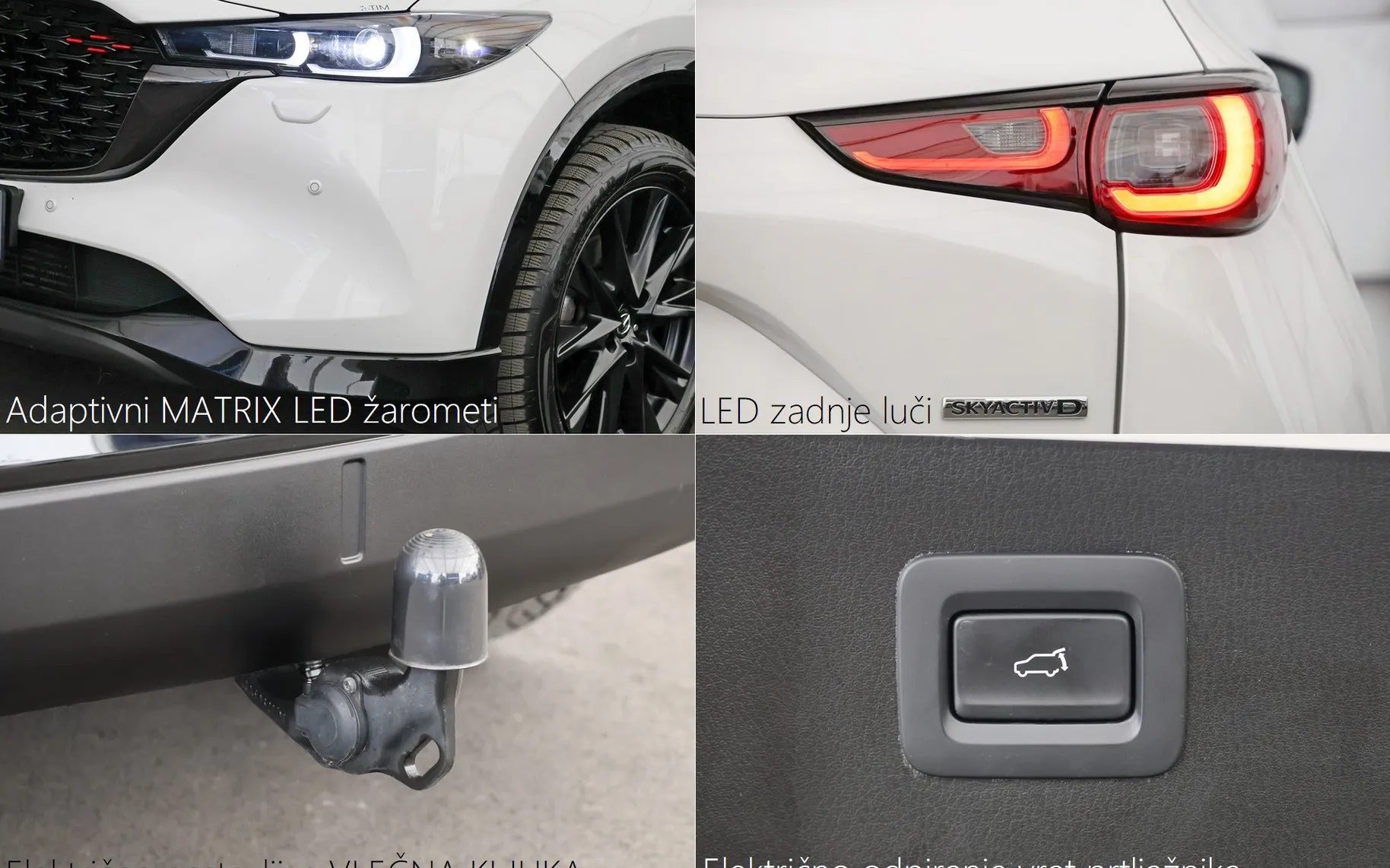 Zunanja slika - Mazda CX-5 - 2.2 Skyactive-D AWD 6AT Homura 184KM - 19