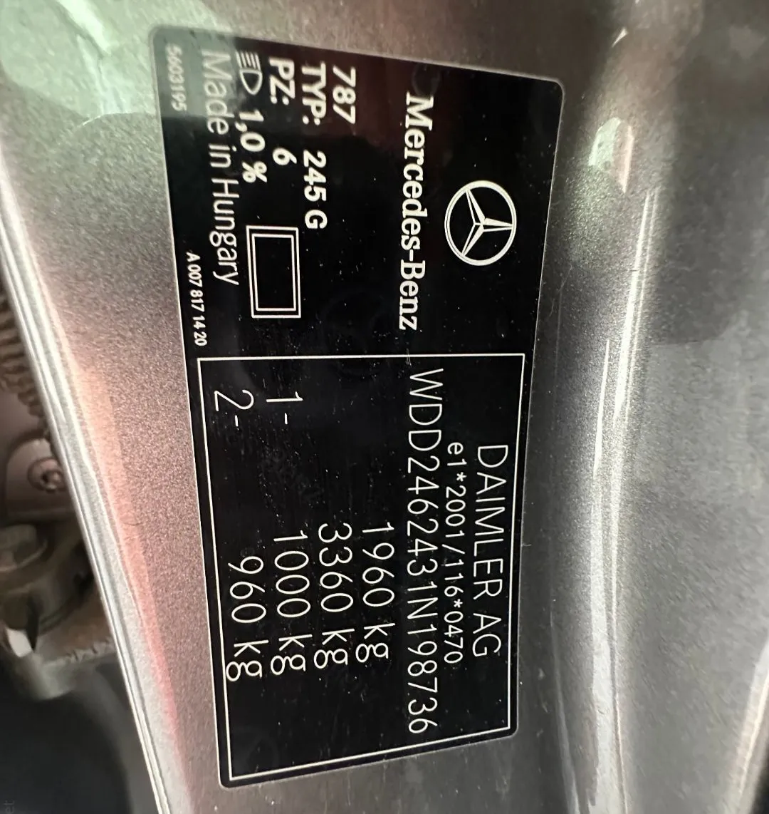 Zunanja slika - Mercedes-Benz B-Razred - B 200 BENCIN 1.6 SLOVENSKI.SAMO 104.000 KM - 13