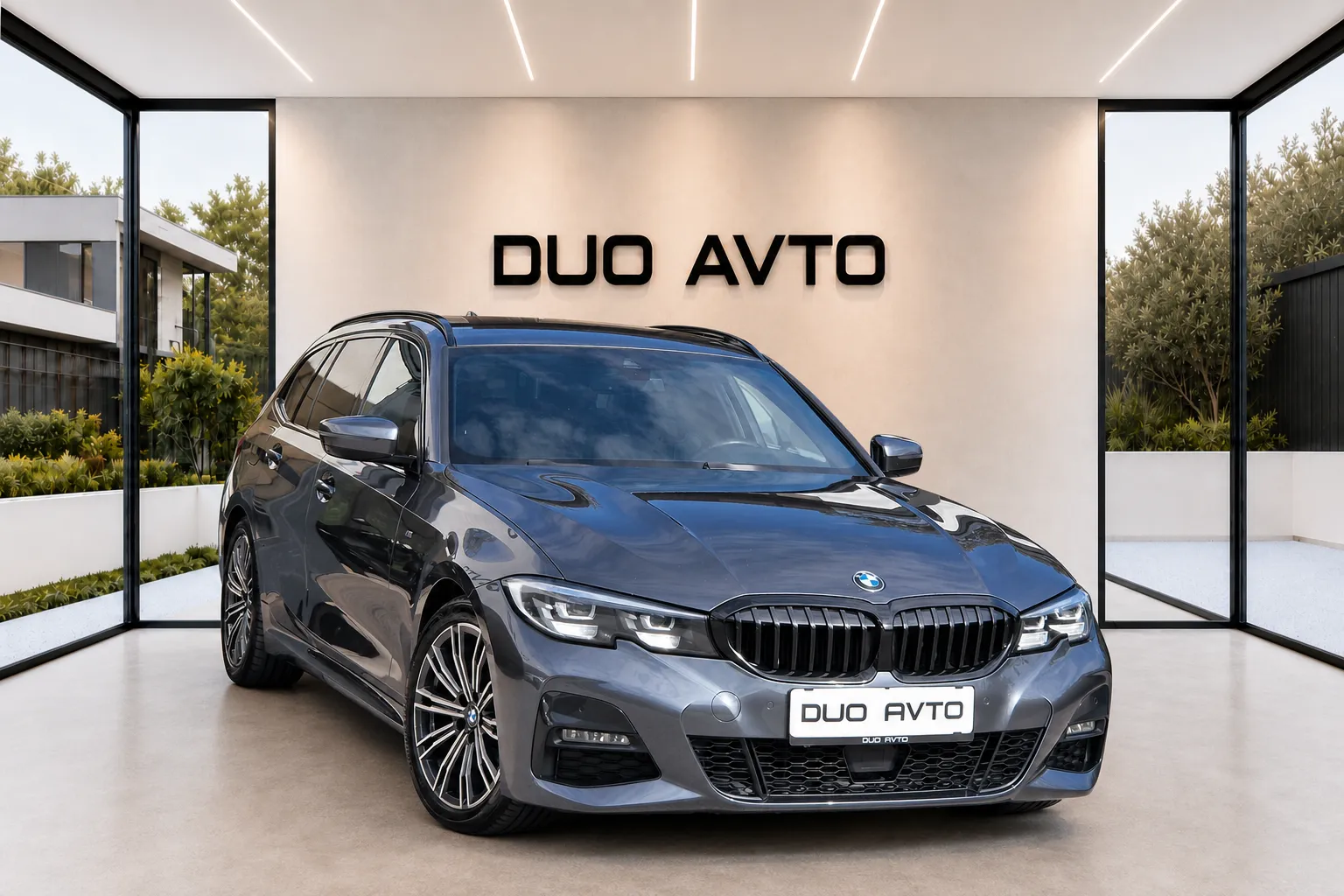 Zunanja slika - BMW serija 3 Touring: - 320D-M SPORT-VIRTUAL-KAMERA-USNJE-ACC-AMBILIGHT - 1