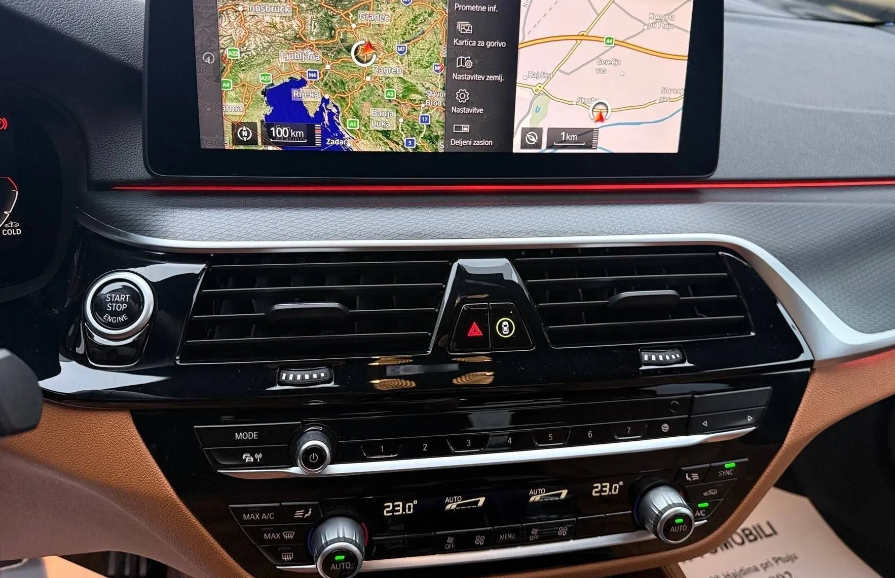 Zunanja slika - BMW Serija 5 - : 520d M PAKET LED NAVI PDC KAMERA TEM DAB EL SEDE - 18