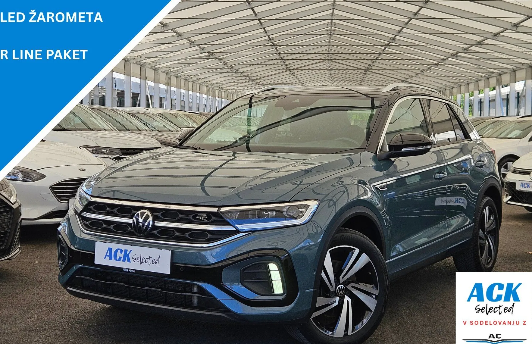 Zunanja slika - Volkswagen T-Roc - R-Line 2.0 TDI DSG LED PLUS-KAMERA-KEYLESS - 1