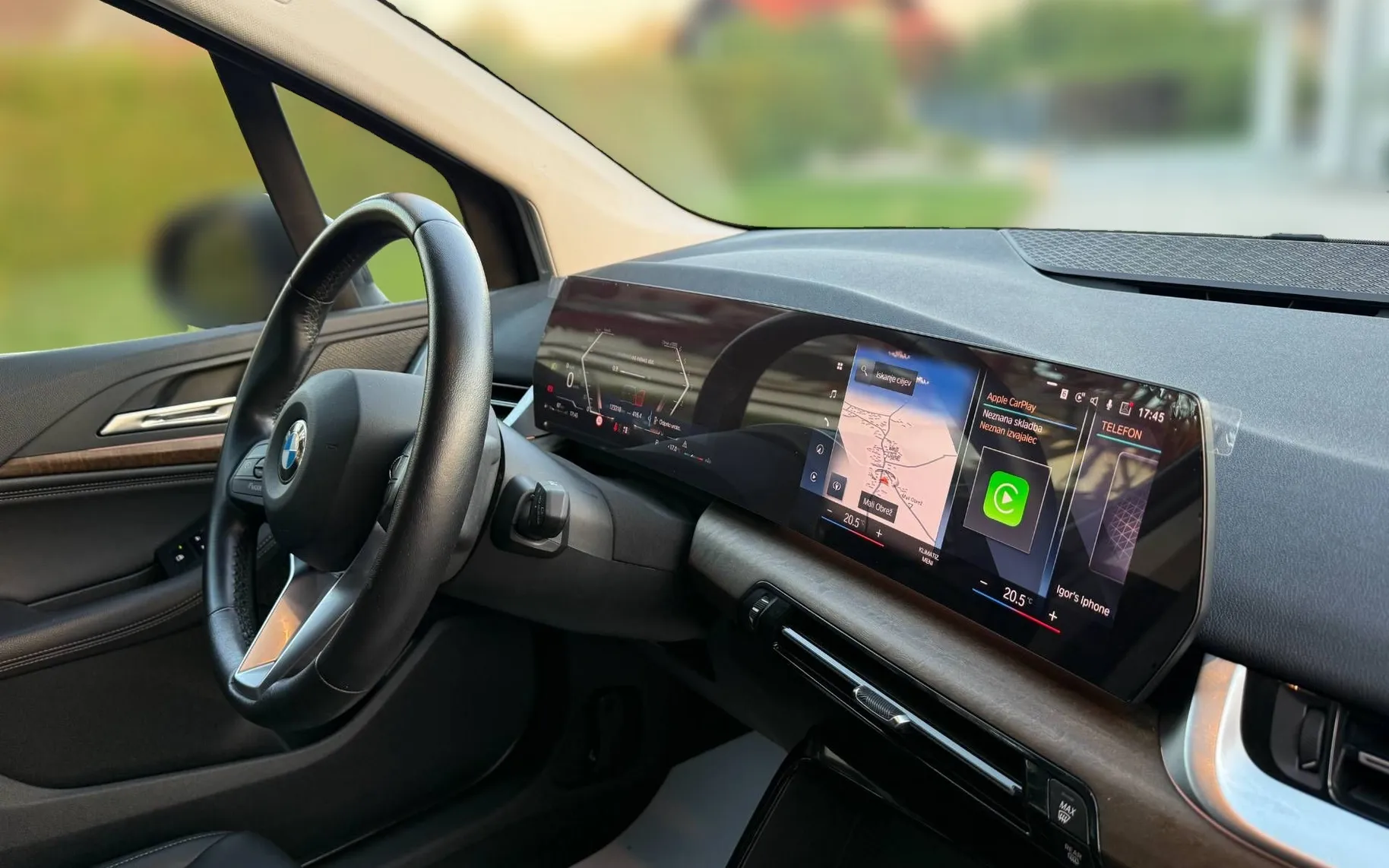 Notranja slika - BMW serija 2 Active Tourer: - 218d Active Tourer Avt.-1 LASTNIK-ALU-NAVI-LED-KAM - 11
