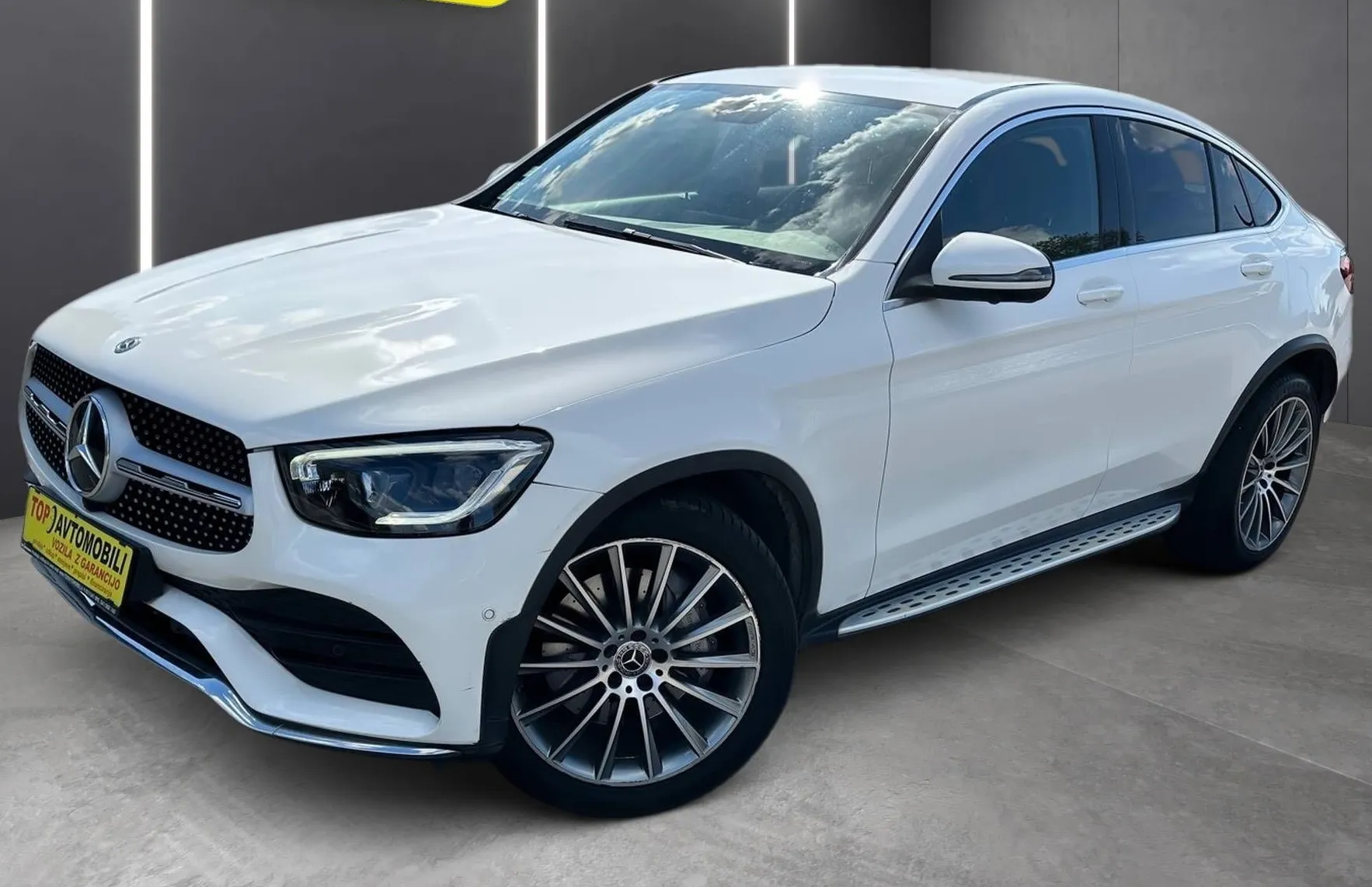 Zunanja slika - Mercedes-Benz GLC-Razred - GLC coupe 220d 4MATIC AMG LINE LED RADAR KAM 360 USNJE NAVI - 2