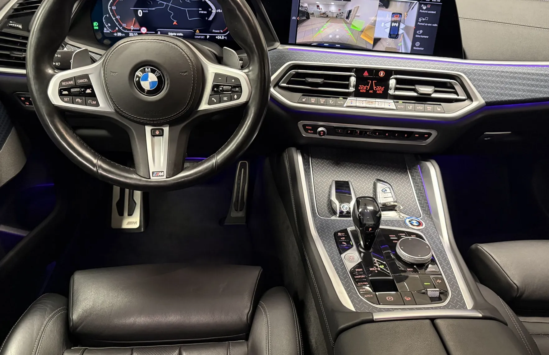 Zunanja slika - BMW X6 - serija : xDrive30d -M-SHADOW-TANSANITE-LASER-ZRAČNO.-22COL - 14