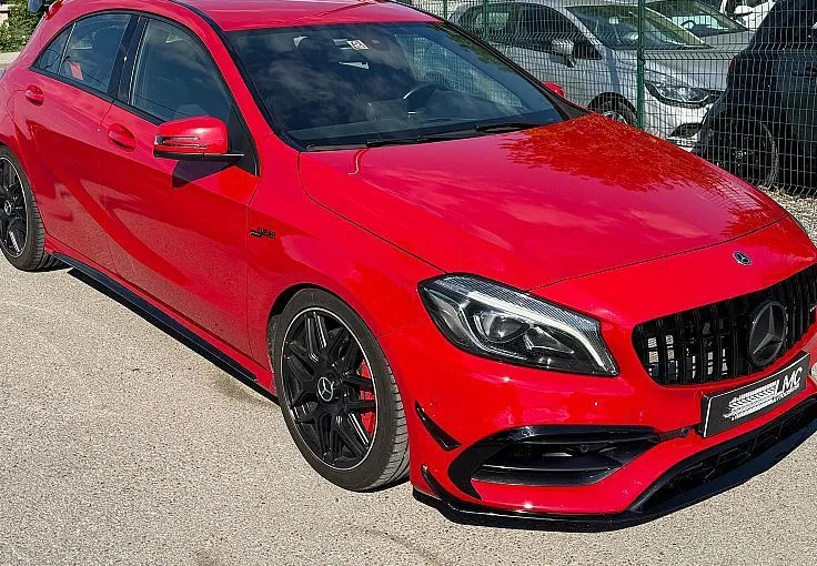 Zunanja slika - Mercedes-Benz A-Razred - A45 381ks AMG 4MATIC °FULL-LED° °18-COL° °KAMERA° - 4
