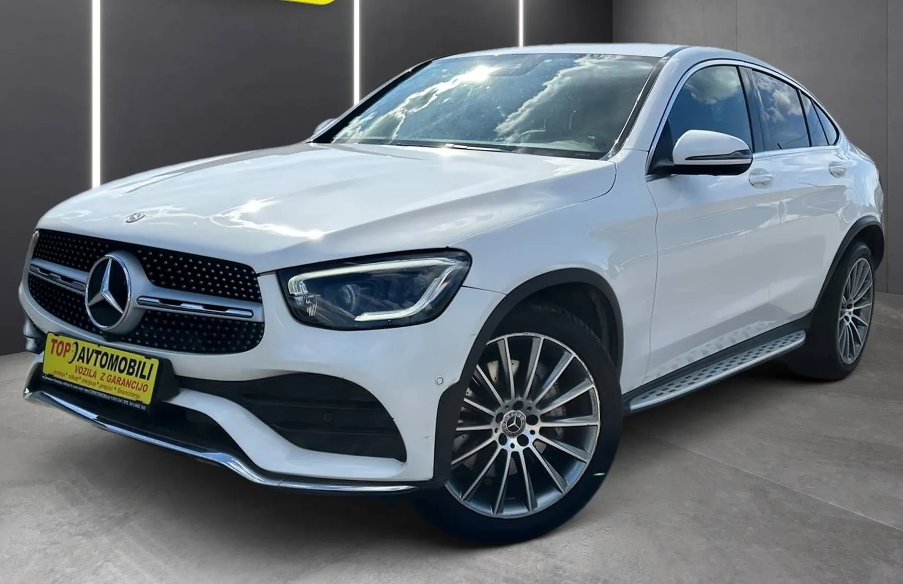 Zunanja slika - Mercedes-Benz GLC-Razred - GLC coupe 220d 4MATIC AMG LINE LED RADAR KAM 360 USNJE NAVI - 1