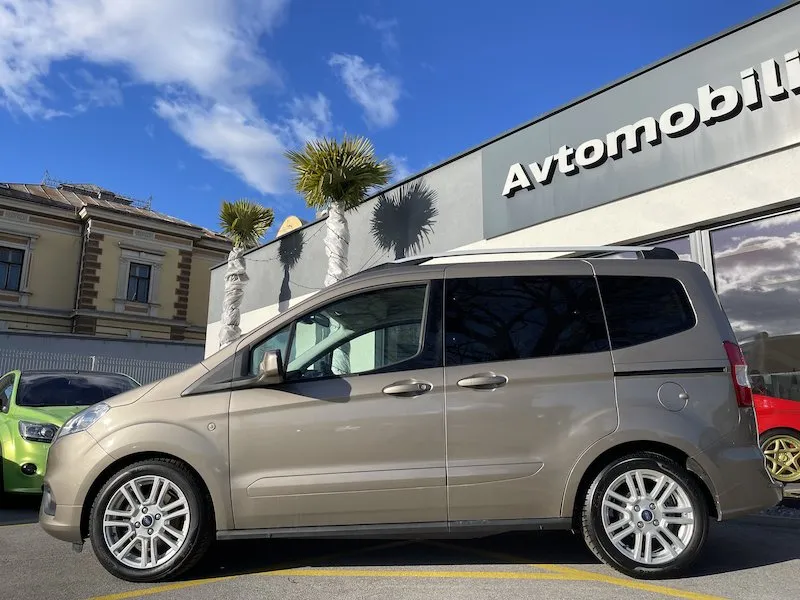 Zunanja slika - Ford Tourneo Courier - 1.5 TDCI 100KM TITANIUM SLO poreklo ZIMSKI PAKET - 4