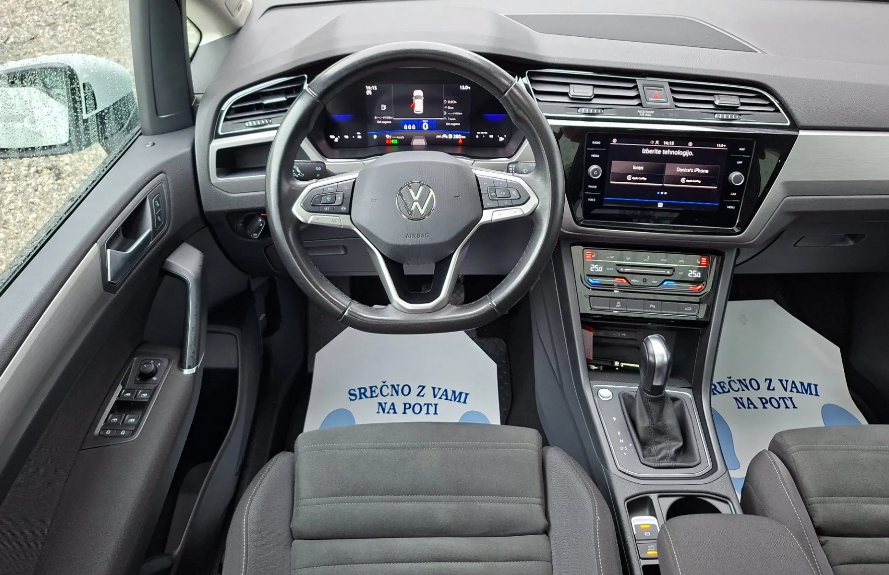 Zunanja slika - Volkswagen Touran - 2.0 TDI Highline DSG - Slo poreklo - 1. Lastnik - 9
