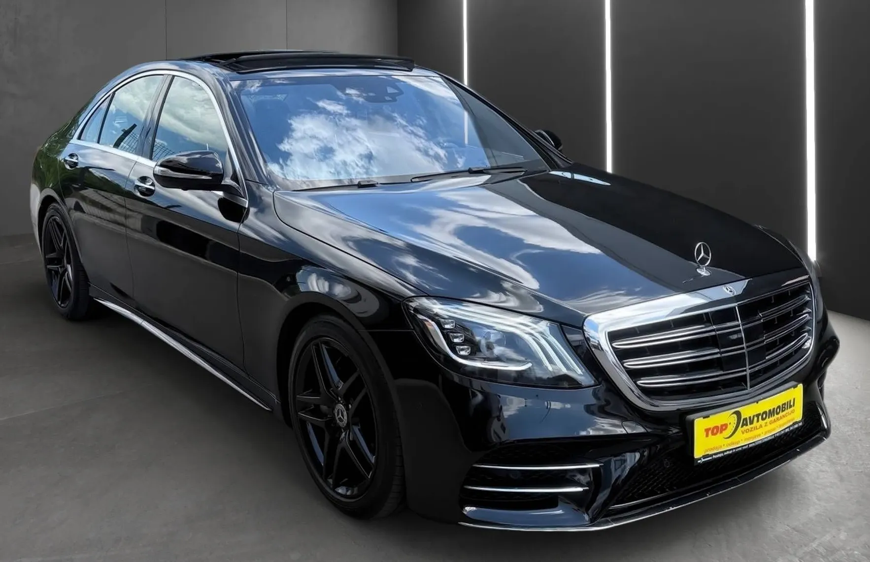 Zunanja slika - Mercedes-Benz S-Razred - 350d 4MATIC AMG LINE PANO MASAŽA ACC 360 ZRAČNO .. - 11