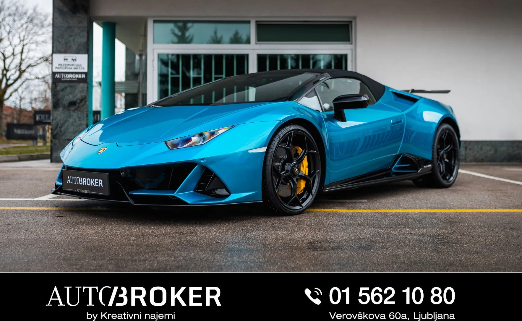 Zunanja slika - Lamborghini Huracan - EVO AWD Spyder Azzuro Secondo - 1