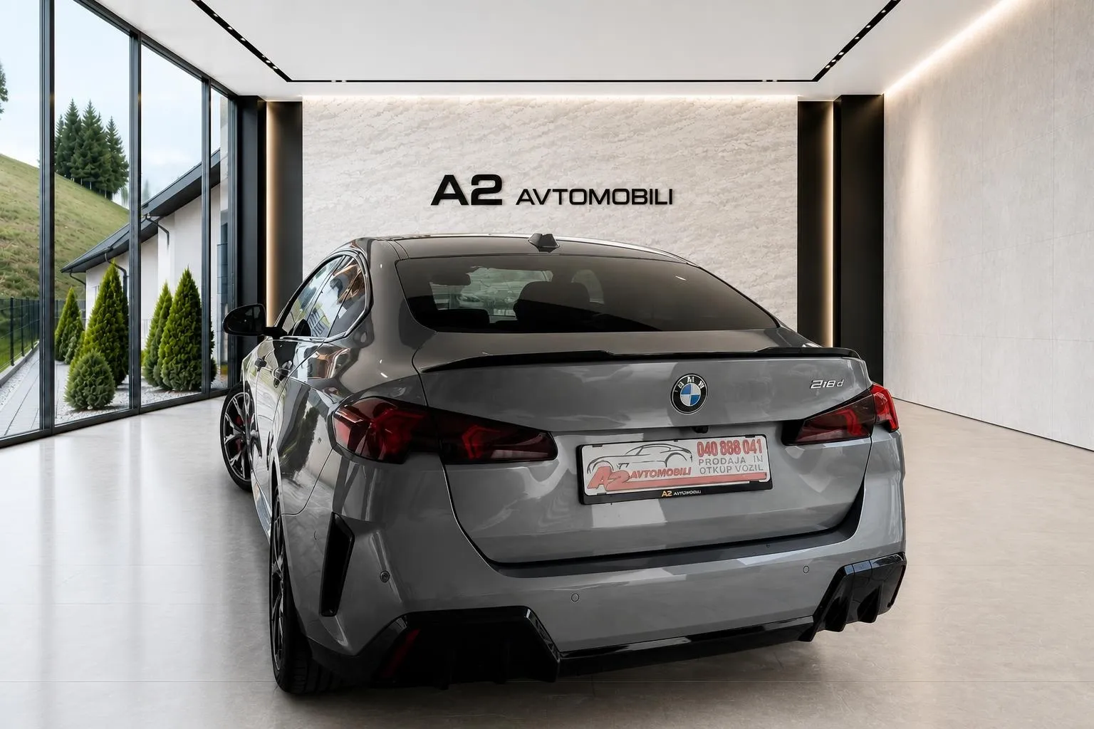 Zunanja slika - BMW serija 2 Gran Coupe: - 218d M-PRO PAKET-KAMERA360-ACC-NAVI-HEAD UP- - 4