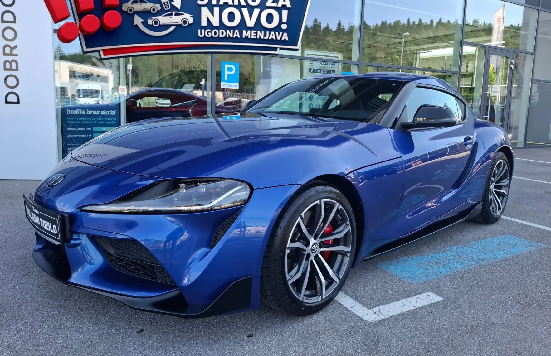 Zunanja slika - Toyota Supra - GR 2.0 TURBO 258HP - SAMO 19.190KM - KOT NOVO - 1