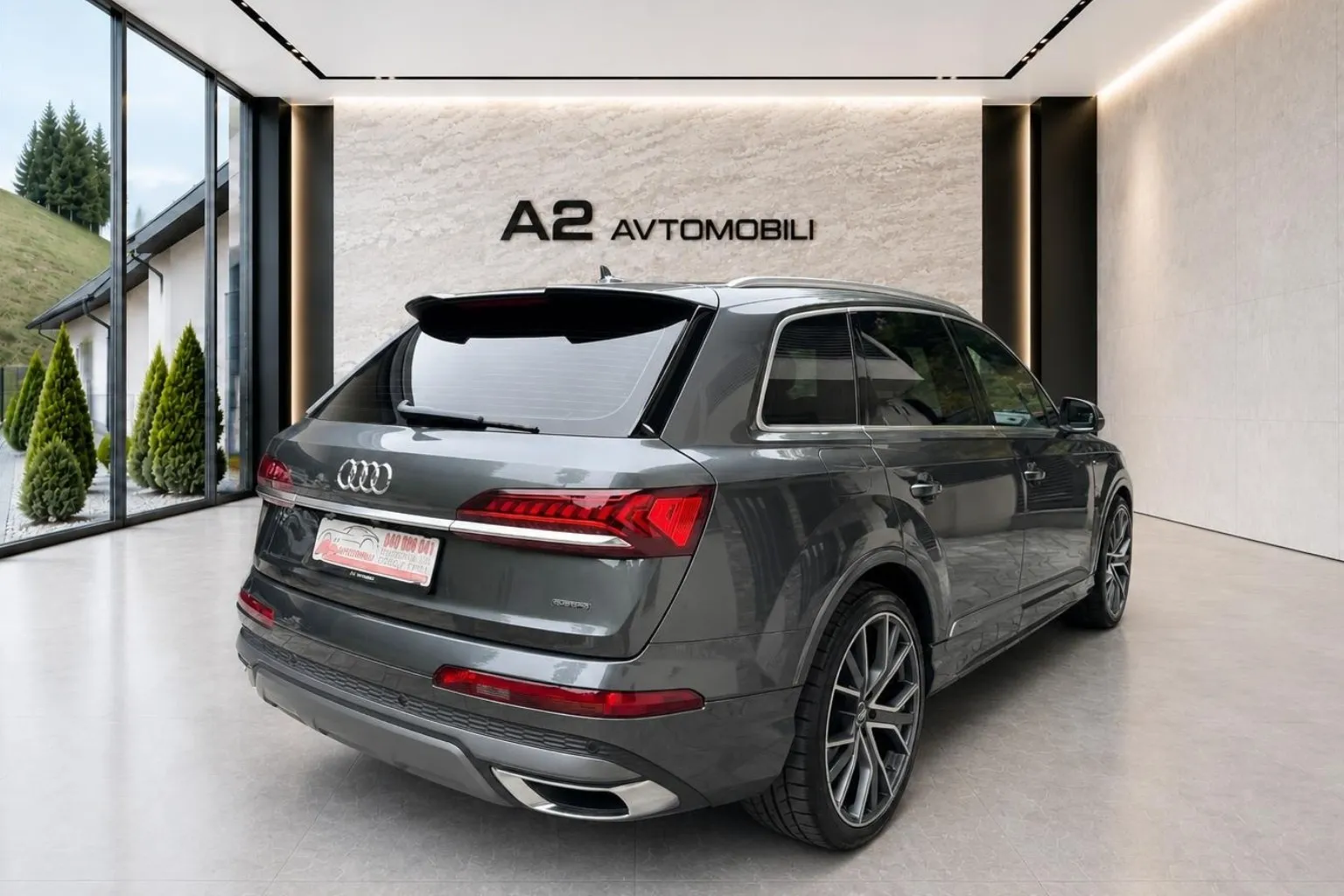 Notranja slika - Audi Q7 - quattro  TDI S line -ACC-KAMERA-ZRAČNO-ALU22- - 12