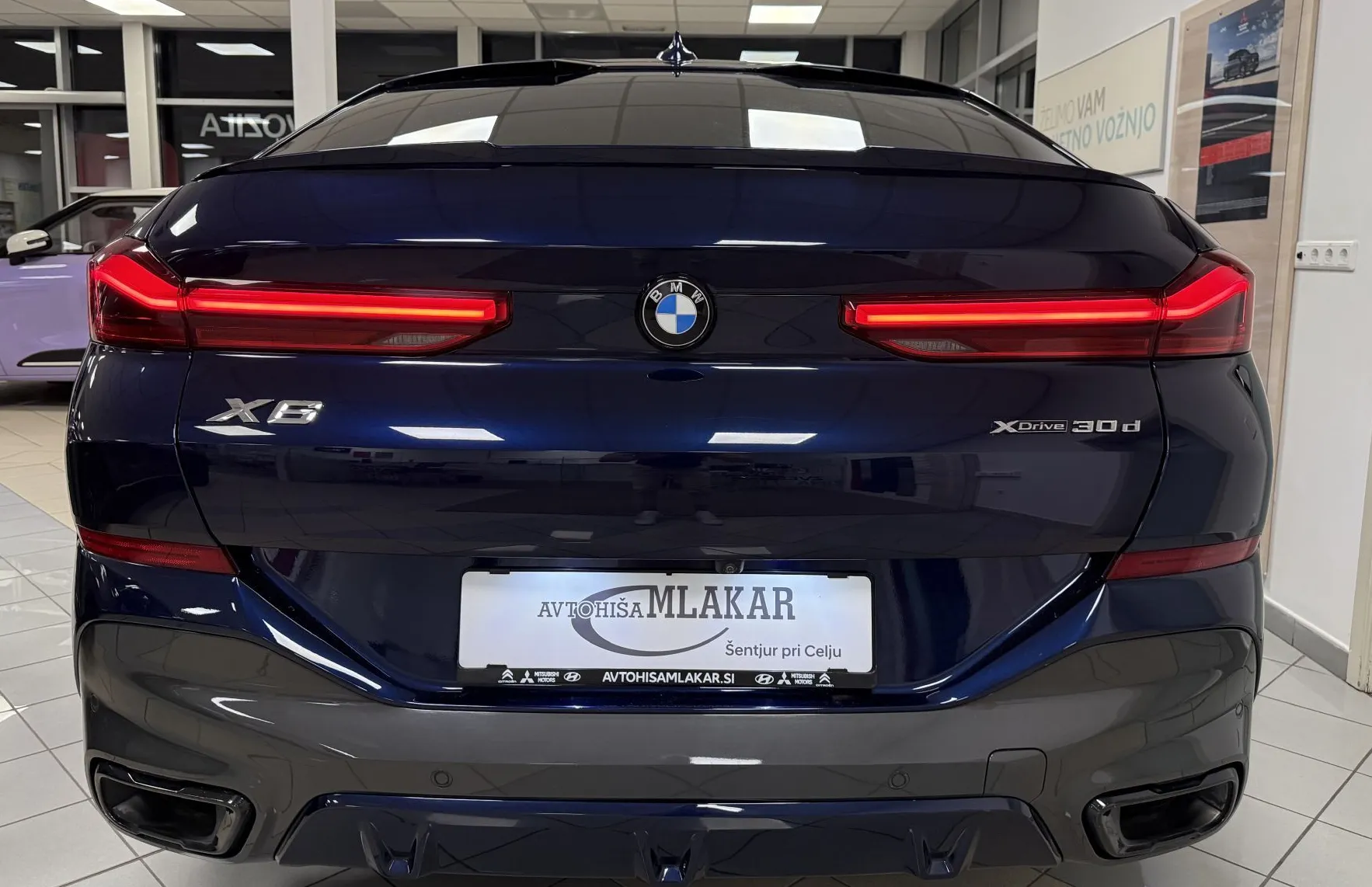 Zunanja slika - BMW X6 - serija : xDrive30d -M-SHADOW-TANSANITE-LASER-ZRAČNO.-22COL - 6