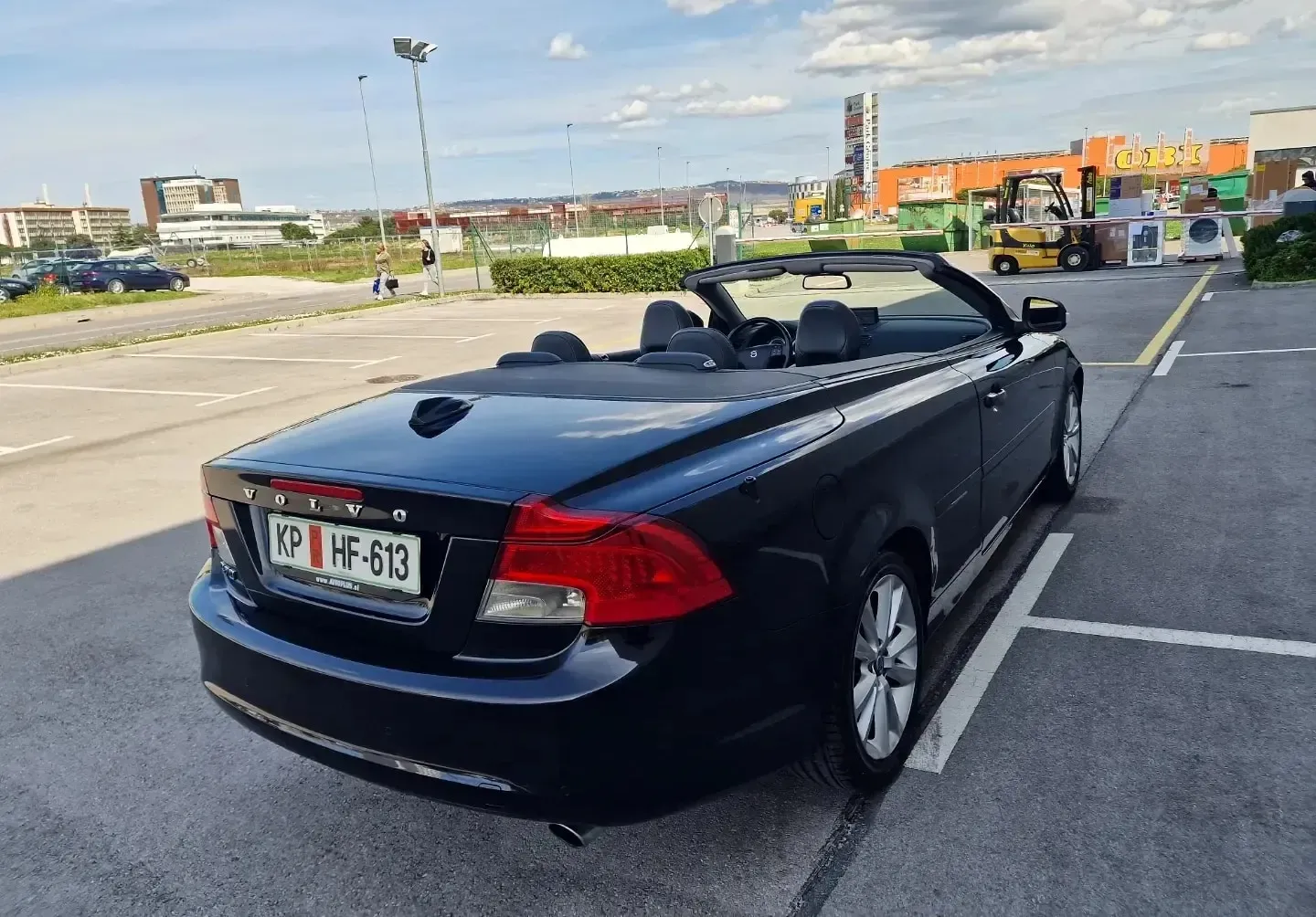 Zunanja slika - Volvo C70 - 2.0D CABRIO OBROK-187EUR X84 KREDIT BREZ POLOGA - 4