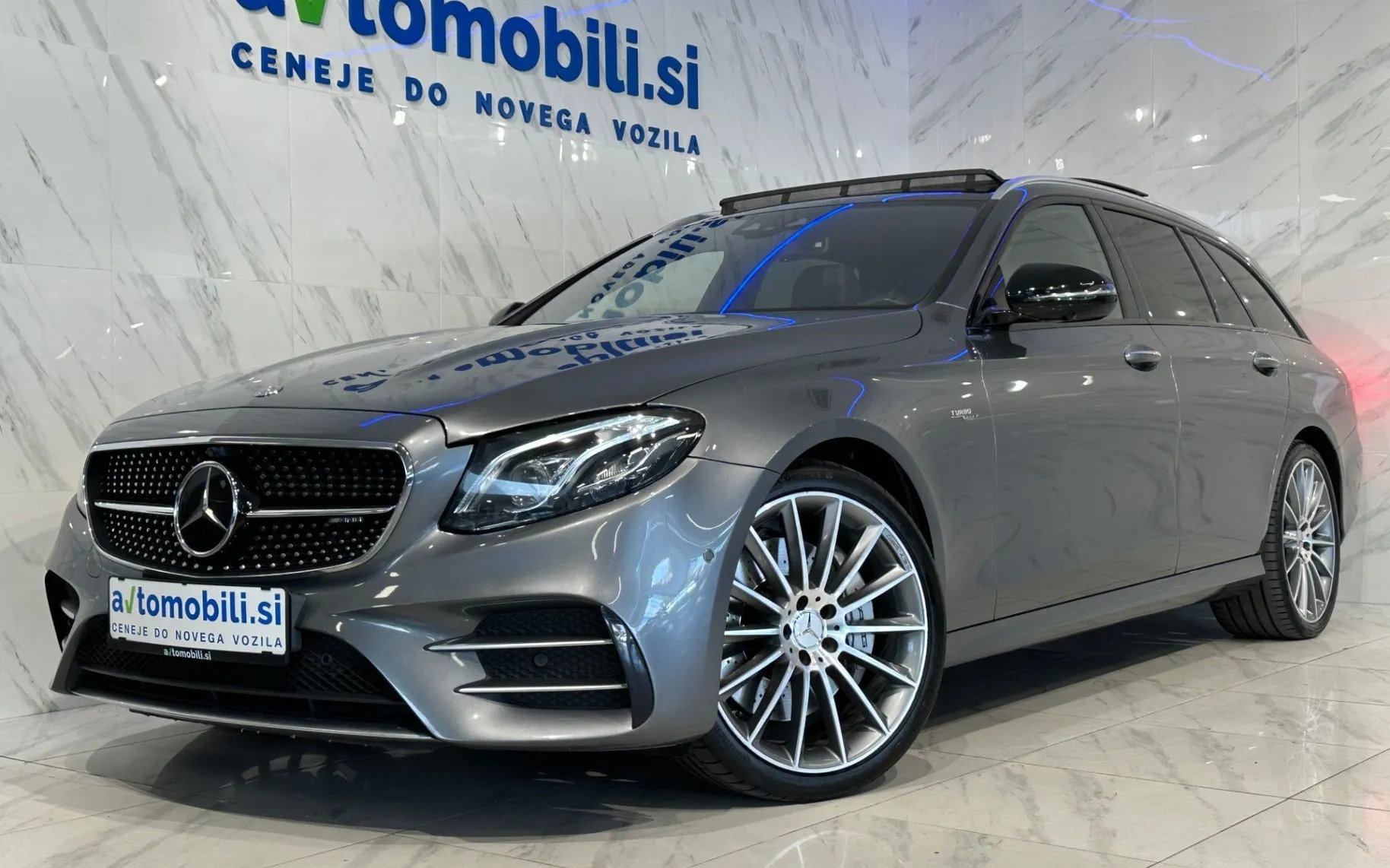 Zunanja slika - Mercedes-Benz E-Razred - AMG 53 4MATIC+ T |Pano|Zračno|HUD|ACC|Kljuka|Hlaj. - 1
