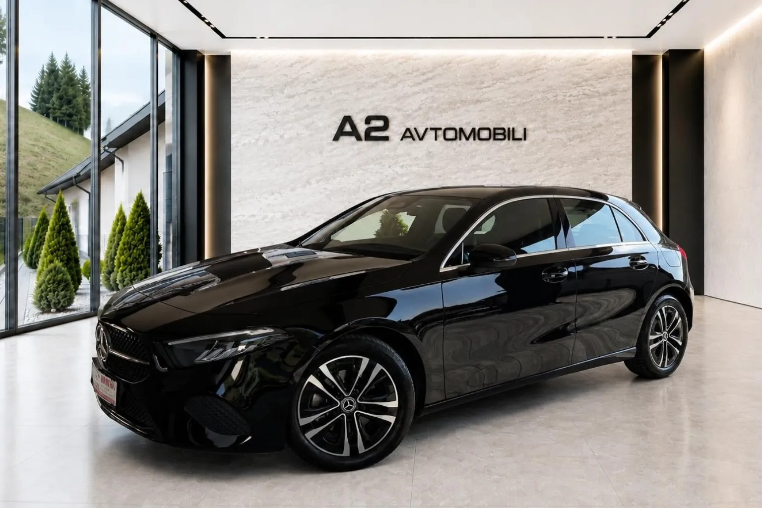 Zunanja slika - Mercedes-Benz A-Razred - A 180 Avt.HYBRID-SLOVENSKI-LED-3D NAVI-KAMERA-ACC- - 5