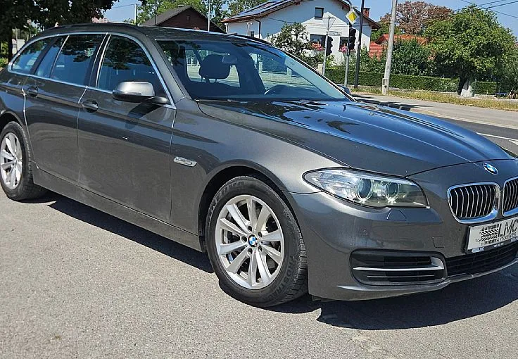 Zunanja slika - BMW Serija 5 - Touring: °LUXURY LINE° 518d 150ks AUTOMATIC °NAVIGACIJA° - 4
